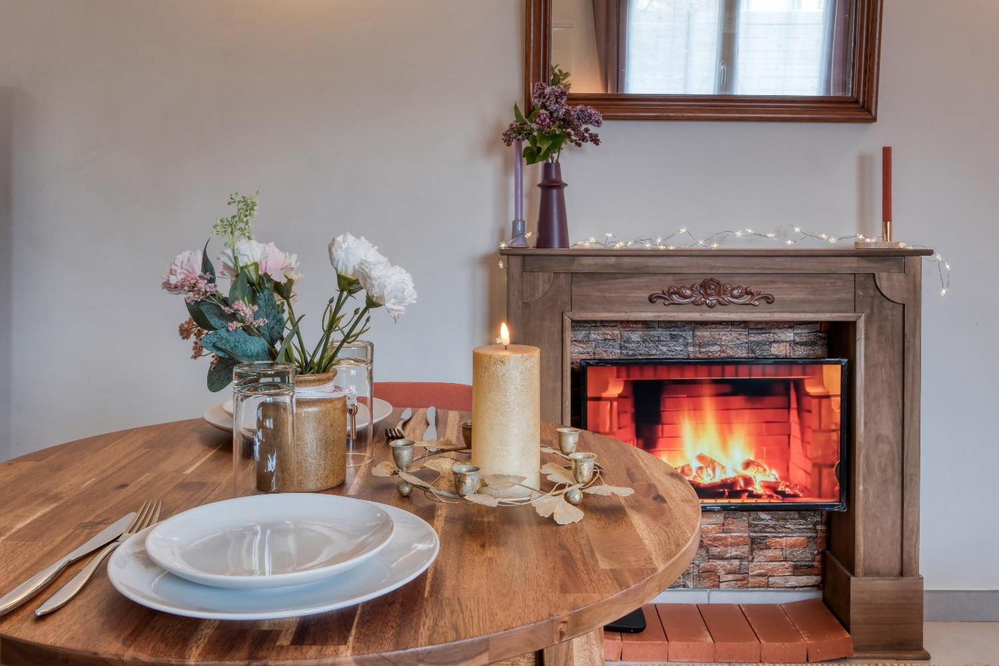 Cottage Au Coin Du Feu رامبوييه المظهر الخارجي الصورة